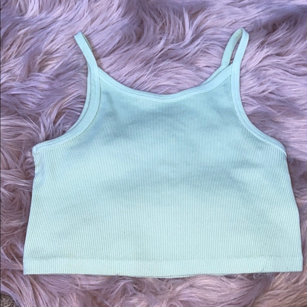 Green brandy tank top
